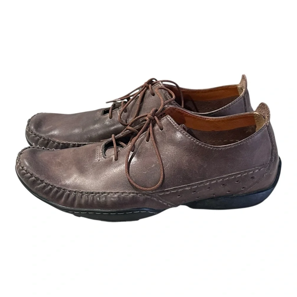 Timberland Men’s‎ Leather Oxford Shoes – Brown – Size 10.5M